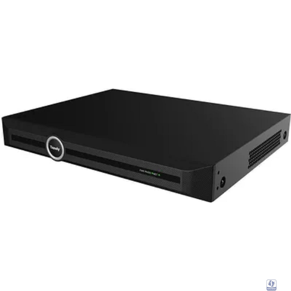 TIANDY TC-R3232 4HA NVR; 32 каналов; битрейт 160Мбит/с(NVR AI вкл: 120Мбит/с)/80Мбит/с; декодирование камер до 16Мп; однопотоковая запись; подключение сторонних камер по ONVIF (PROFILE S/T), RTSP; 2?S