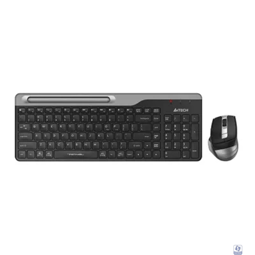 Клавиатура + мышь A4Tech Fstyler FB2535C клав:черный/серый мышь:черный/серый USB беспроводная Blueto