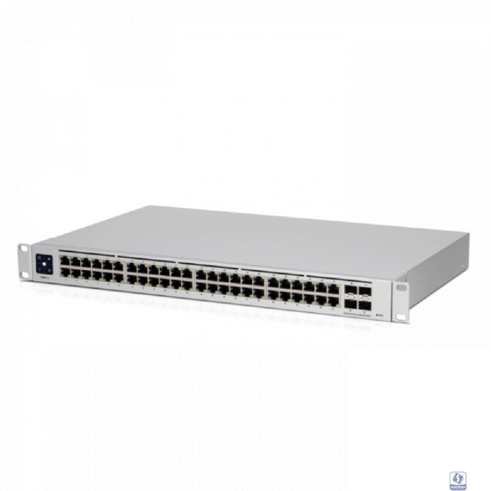 UBIQUITI USW-Pro-48 Коммутатор в стойку, 48х 1G RJ45, 4х 10G SFP+