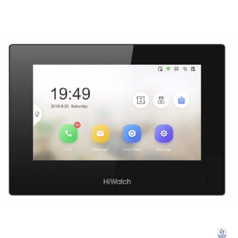 HIWATCH VDP-H2211(B),  накладная Видеопанель 