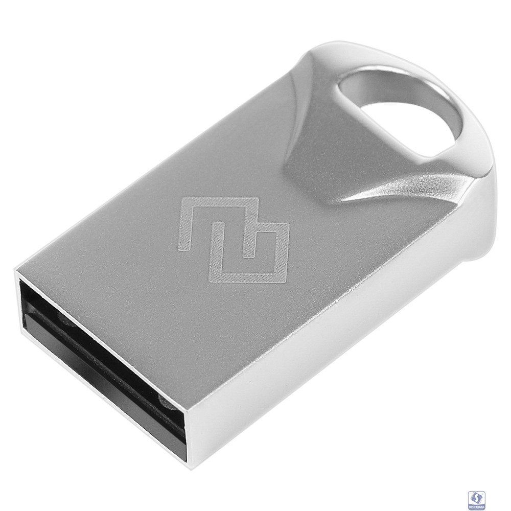 Digma USB Drive 64GB DRIVE2 DGFUM064A20SR USB2.0 серебристый (1880829)