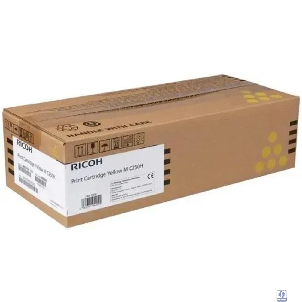 Ricoh Принт-картридж желтый увеличенной ёмкости тип MC250H для Ricoh P301W/MC250FW (6300стр.) (408343)