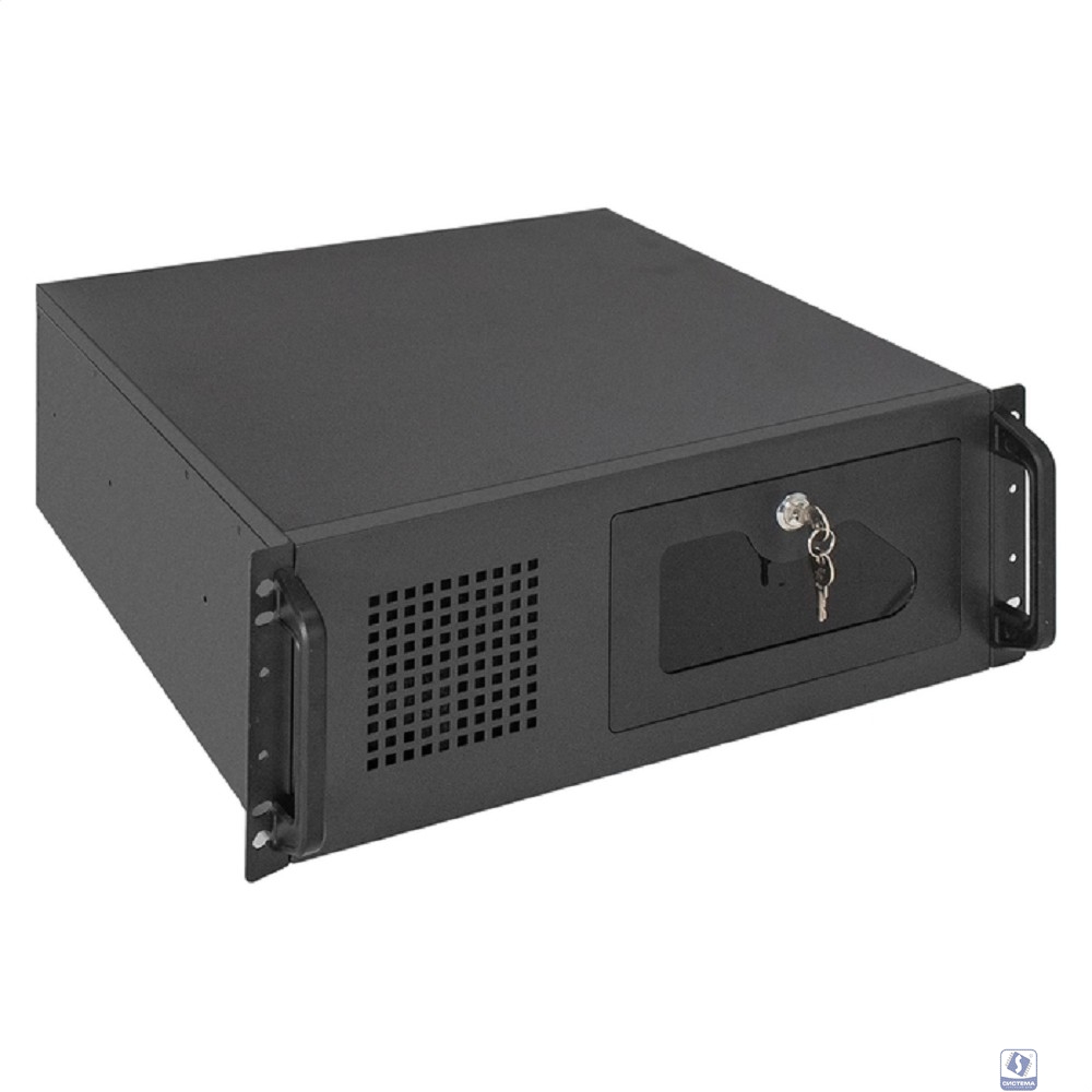 Exegate EX295909RUS Серверный корпус ExeGate Pro 4U450-17 <RM 19", высота 4U, глубина 450, БП 700PPH-SE 80 PLUS® Bronze, 2*USB>