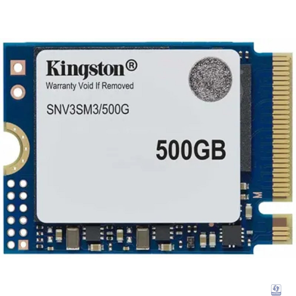 Kingston SSD NV3, 500GB, M.2(22x30mm), NVMe, PCIe 4.0 x4, 3D TLC, SNV3SM3/500G