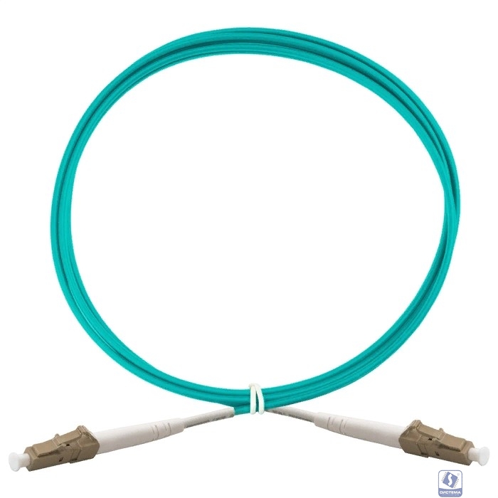 Exegate EX295133RUS Патч-корд волоконно-оптический FC-S-503-LC-LC-2M-LSZH (Шнур ВО MM 50/125 (OM3), LC/UPC-LC/UPC, Simplex, LSZH, 2м)