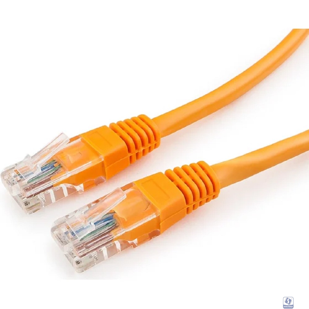 Патч-корд UTP Cablexpert PP12-1.1.5M/O кат.5e, 1.5 м, литой, многожильный (оранжевый)