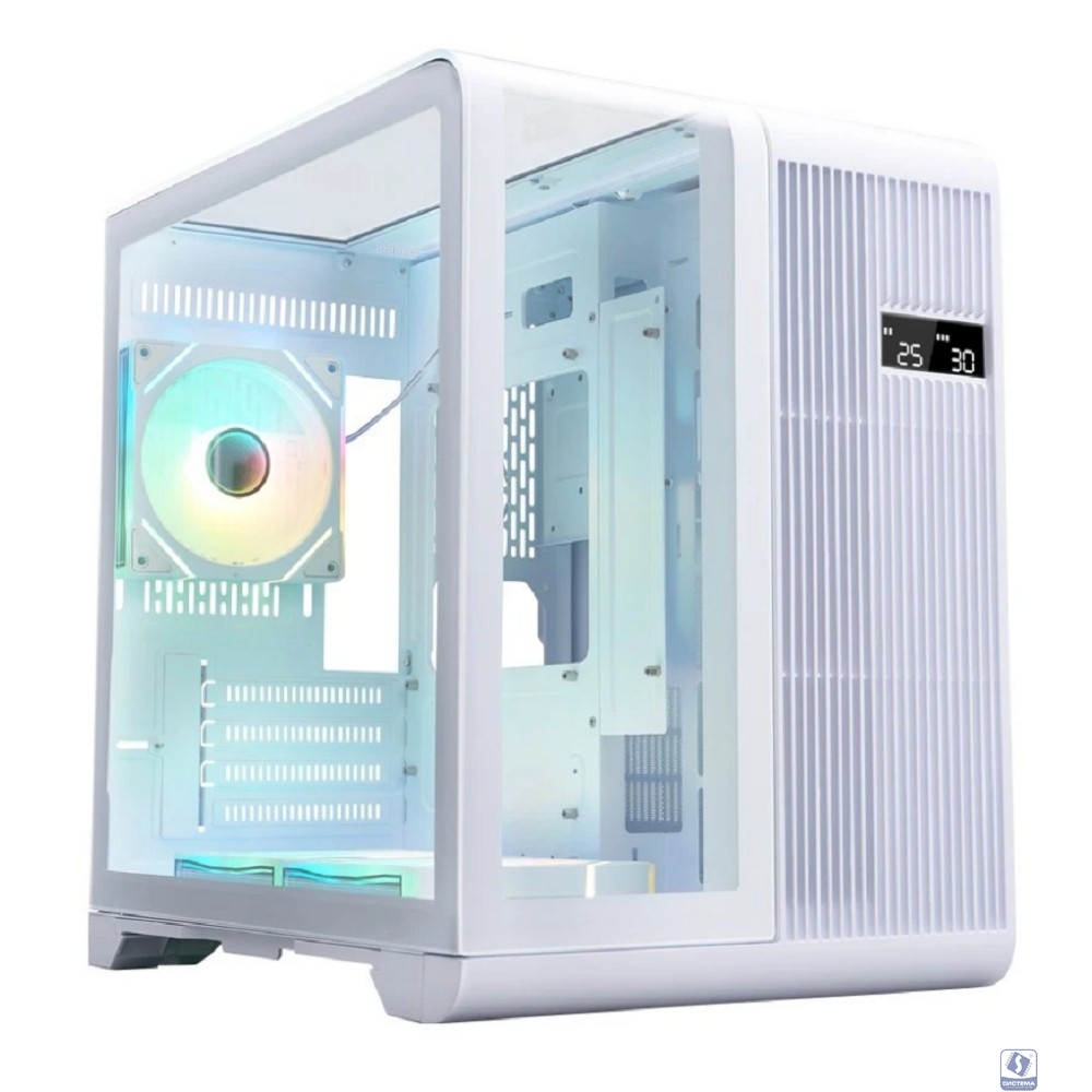 1STPLAYER RT5 ARGB White / mATX / 3x120mm ARGB fans / RT5-WH-2FC7R-W-1FC7-W