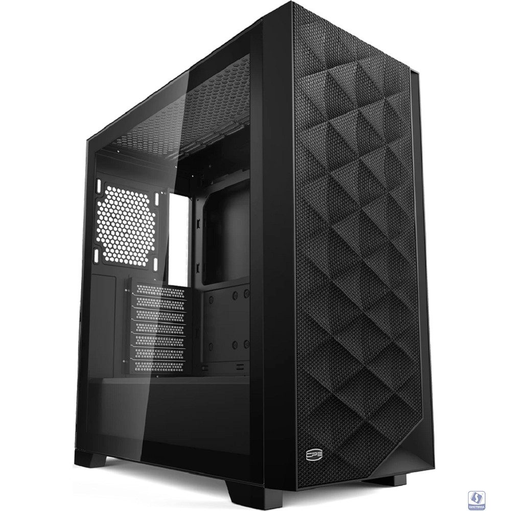 Корпус PcCooler C3D510 BK черный без БП ATX 5x120mm 5x140mm 2xUSB3.0 audio bott PSU