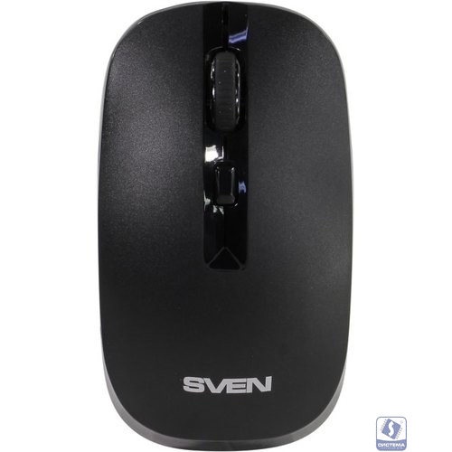 Беспроводная мышь Sven RX-260W чёрная (3+1кл. 800/1200/1600DPI, блист.)