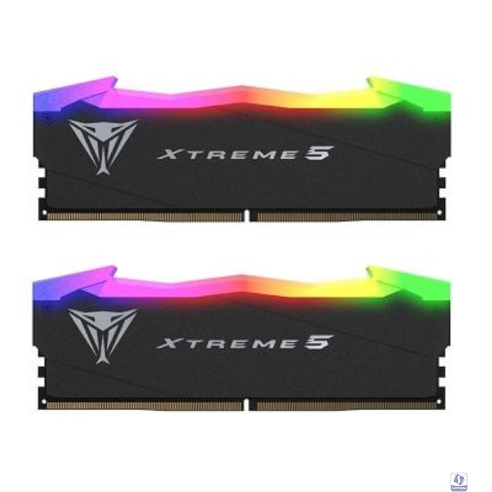 Patriot DDR5 DIMM 2x24GB 8000MHz  PVXR548G80C38K Viper Xtreme 5 RGB RTL PC5-64000 CL38 288-pin 1.45В Ret