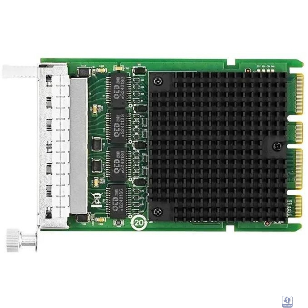 Lr-Link LRES3023PT-OCP Сетевой адаптер OCP 3.0 4 порта 1G Base-T на чипе Intel I350AM4