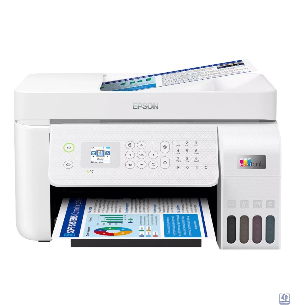  Epson EcoTank L5296 (C11CJ65411) A4 WiFi белый (C11CJ65411)