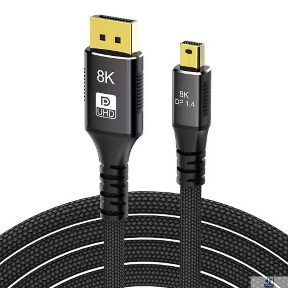 KS-is Кабель-переходник 8K miniDisplayPort M в DisplayPort M (KS-570) 