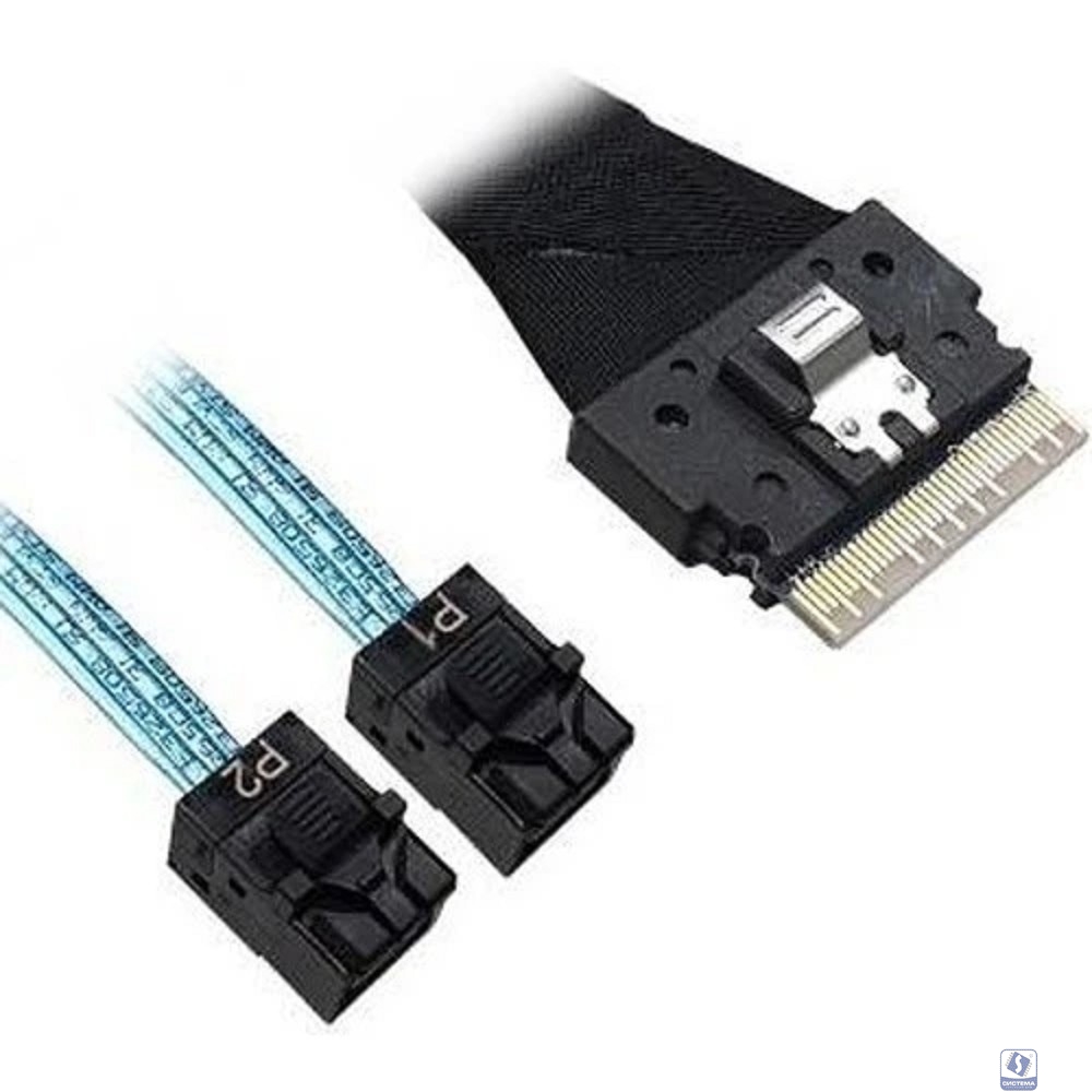 Кабель SFF-8654 (x8)->2xSFF-8643 Broadcom 05-60003-00