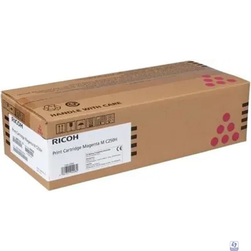 Ricoh Принт-картридж малиновый увеличенной ёмкости тип MC250H для Ricoh P301W/MC250FW (6300стр.) (408342)