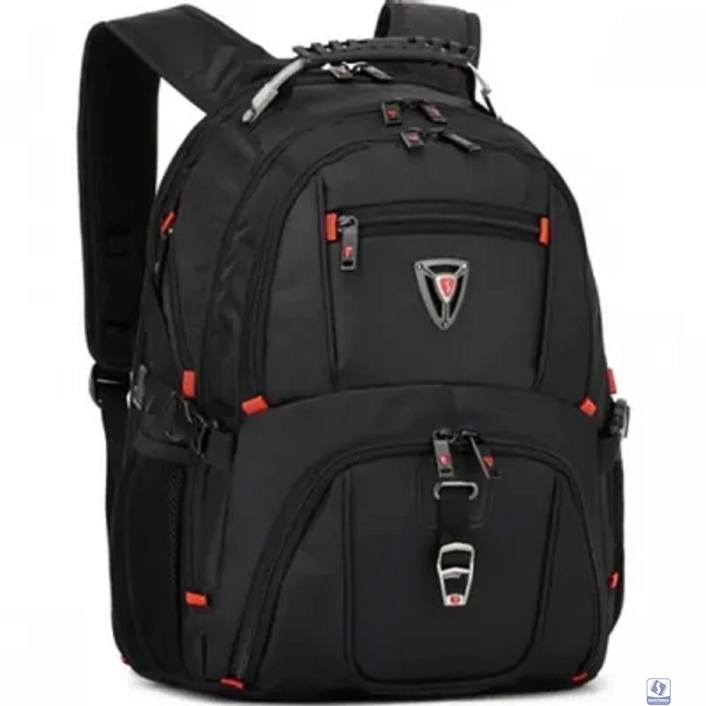 Рюкзак  Sumdex PJN-301BK 46х37х22см 37.44л. 1.16кг. полиэстр черный