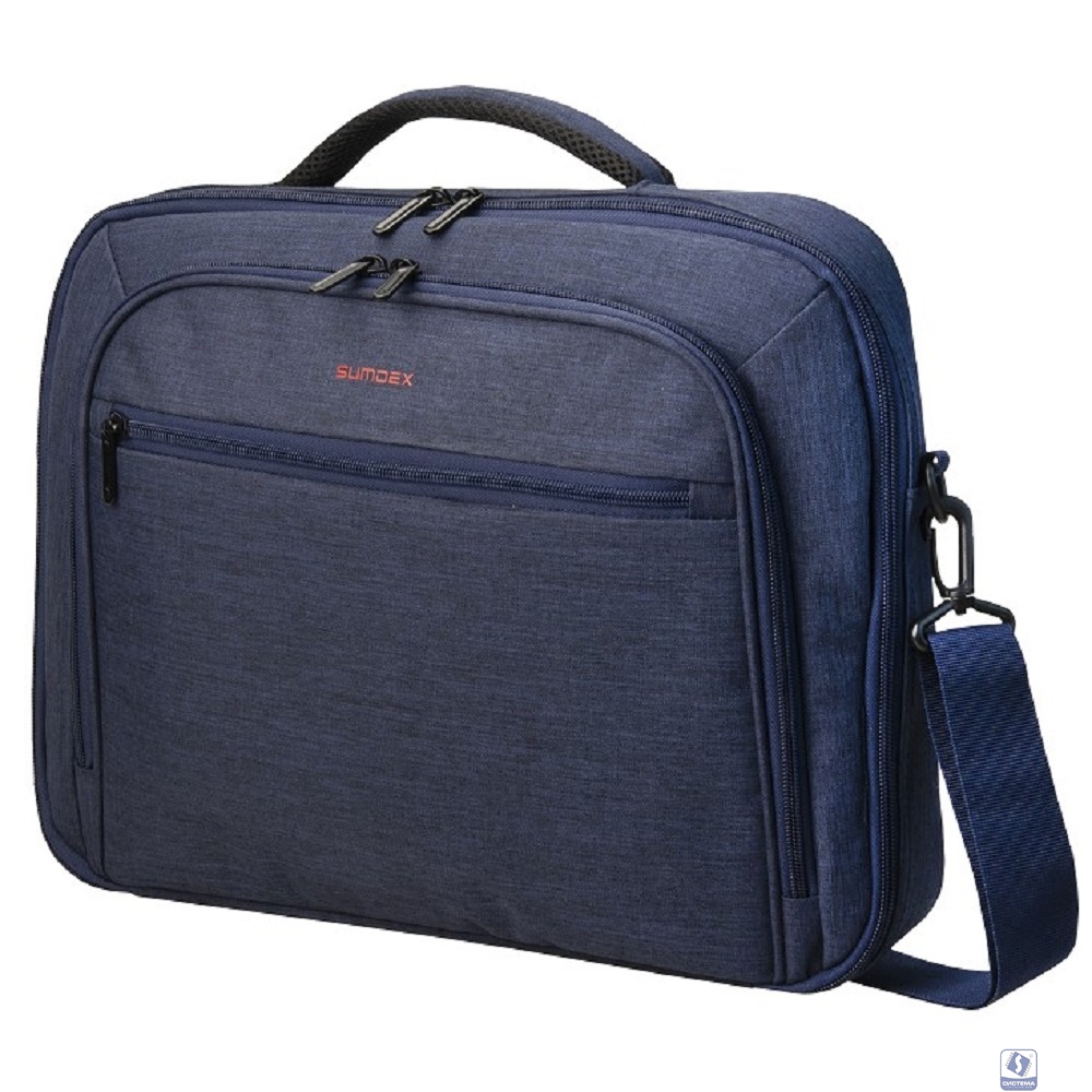 Сумка SUMDEX PON-351BU синяя до 16" Сумка SUMDEX PON-351BU синяя до 16"