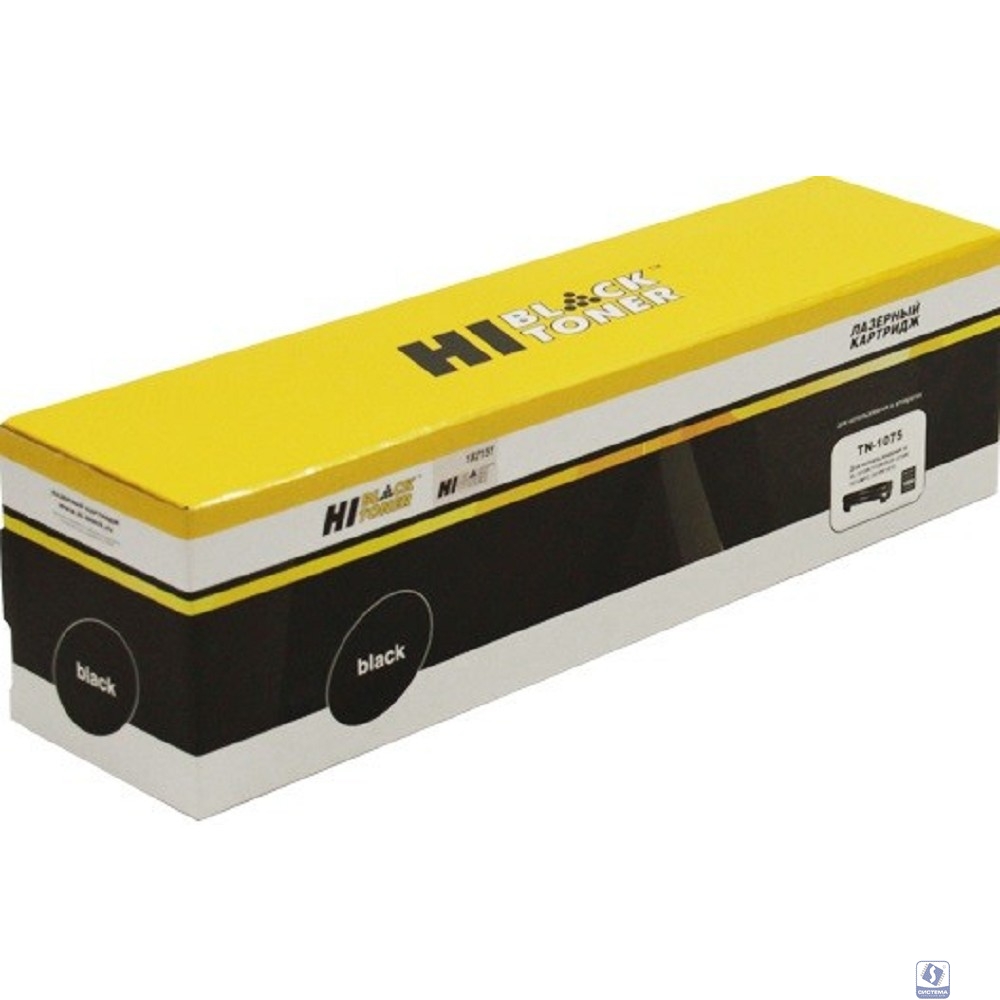 Hi-Black TN-1075 Картридж для Brother HL-1010R/1112R/DCP-1510R/1512/MFC-1810R/1815, 1К