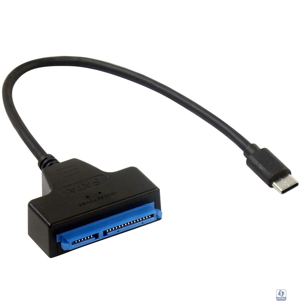 ORIENT UHD-502N-C, USB 3.2 Gen1 (USB 3.0) адаптер для SSD & HDD 2.5" SATA 6GB/s (JMS578, поддержка UASP), кабель подключения USB Type-C (33325)