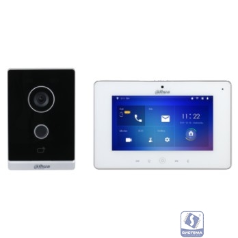 DAHUA DHI-KTW01 Комплект DHI-VTO2211G-WP+DHI-VTH5221DW-S2