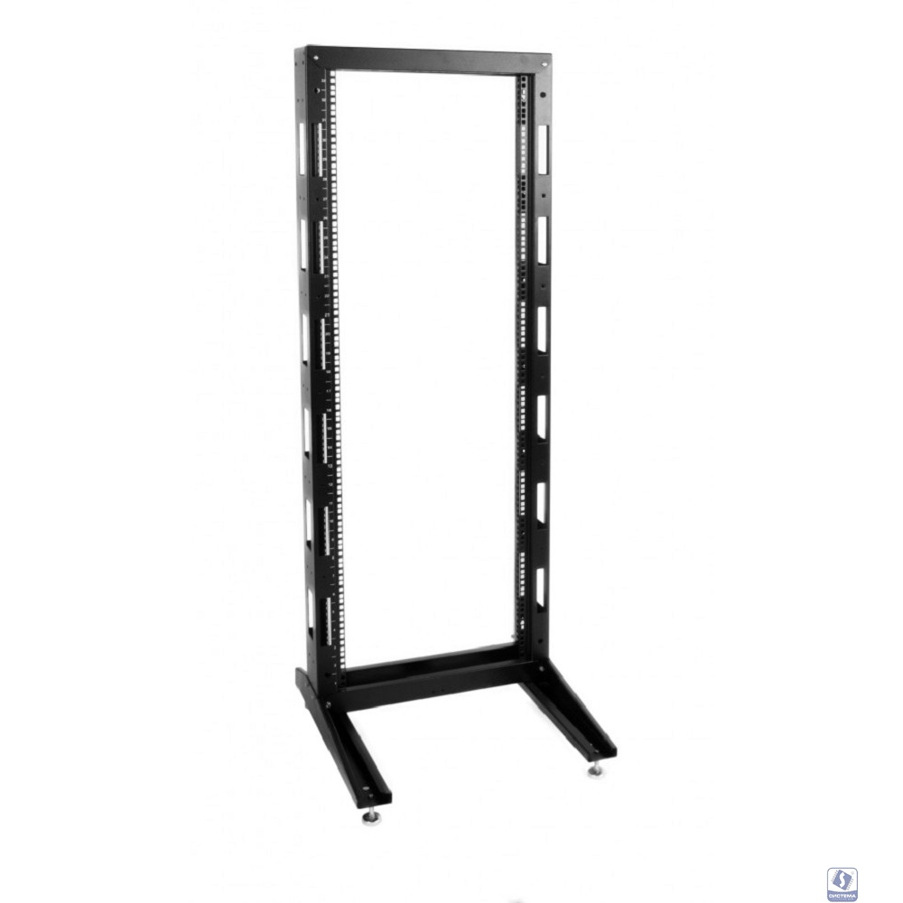 ЦМО Стойка телекоммуникационная универсальная 33U однорамная,цвет черный (СТК-33-9005) (1 коробка)
