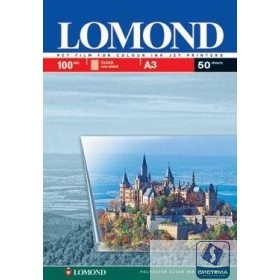 LOMOND 0708315 Пленка  A3/50л./прозрачный для струйной печати