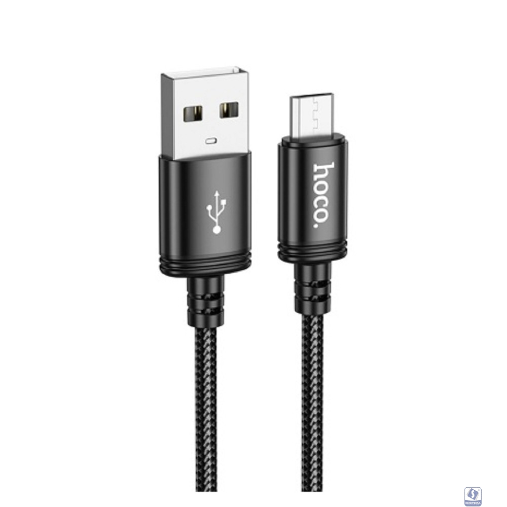 HOCO X89/ USB кабель Micro/ 1m/ 2,4A/ Black