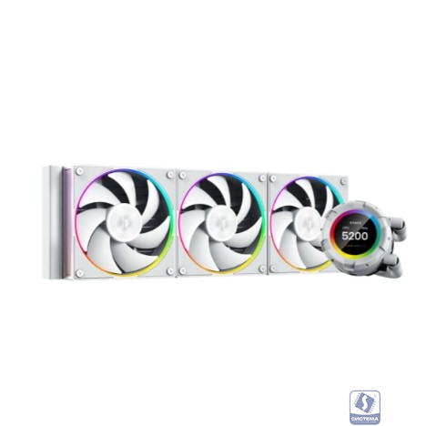 Кулер с водяным охлаждением ID-Cooling SL360 WHITE,  Ret