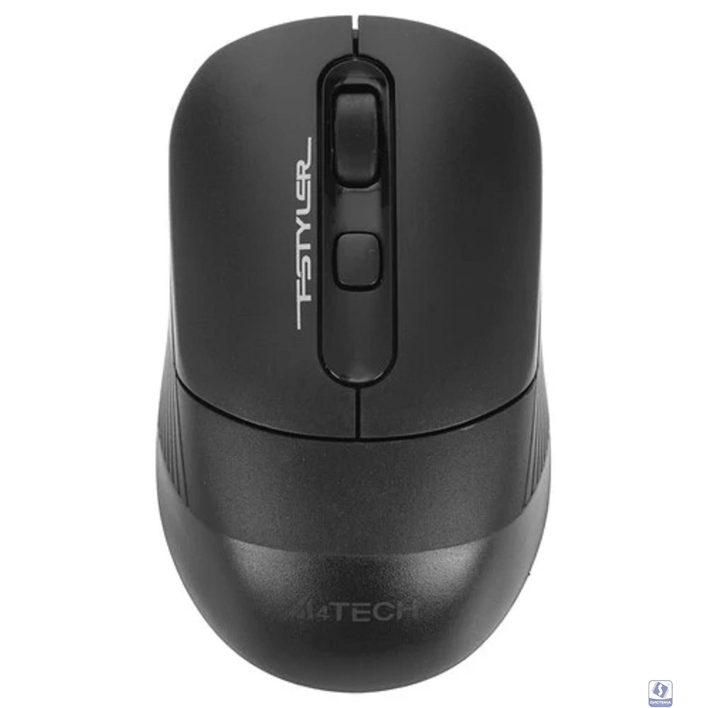 Мышь A4Tech Fstyler FB10C черный оптическая (2400dpi) беспроводная BT/Radio USB (4but) [1583751]