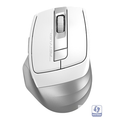 Мышь A4Tech Fstyler FB35C белый оптическая (2400dpi) беспроводная BT/Radio USB (6but) (1583840)