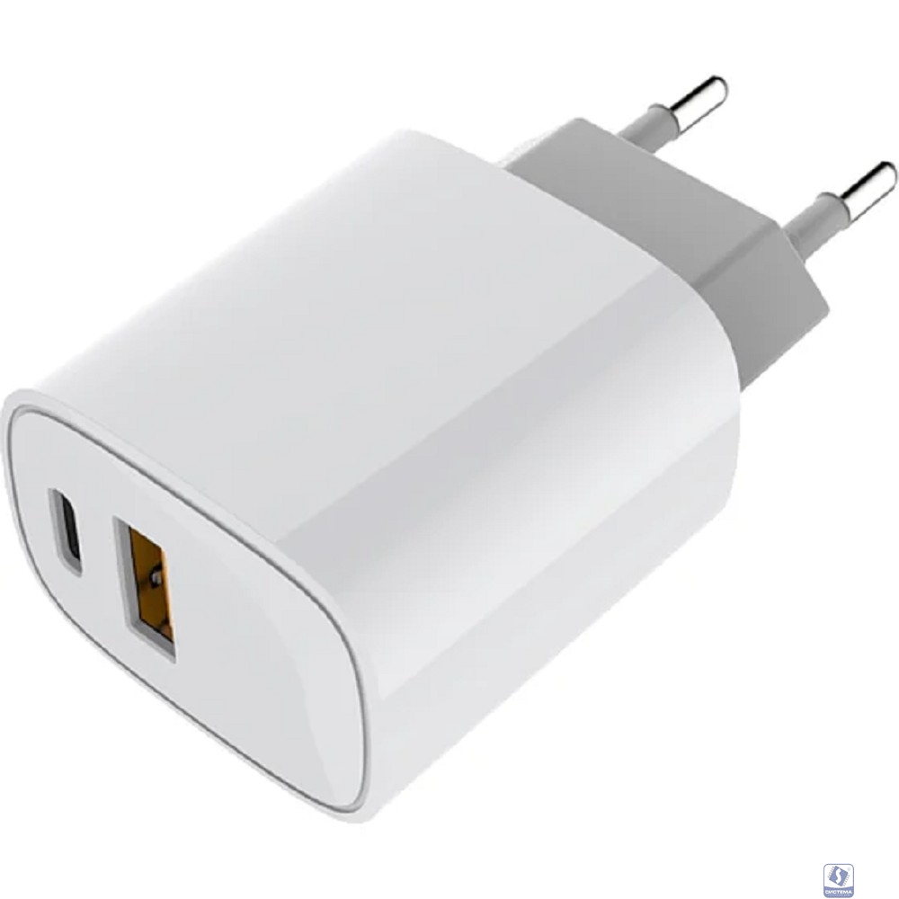 Rexant (18-2207) Сетевое зарядное устройство с двумя портами USB-A + USB-C, 20Вт 
