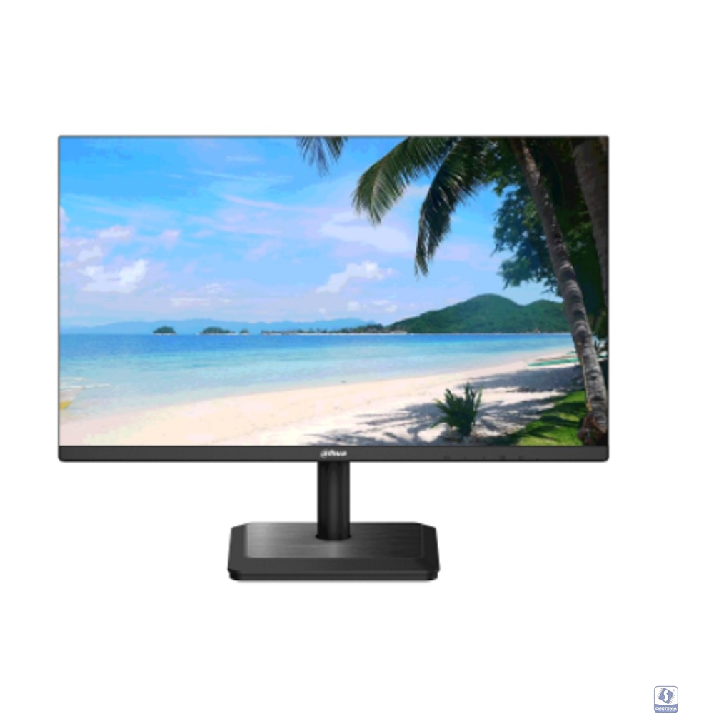 Dahua DHI-LM24-F200 23.8"(16:9) FullHD монитор Тип матрицы: VA. E-LED подсветка, 1920x1080,250 кд/м2, 4000:1, 178°/178°, 5 мс, 16.7Млн (8 бит), VGAx1, HDMIx1, Аудио выход