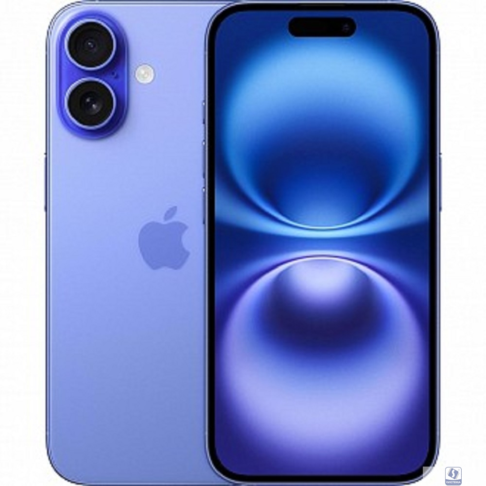 Apple iPhone 16 256GB Ultramarine [MYEH3HN/A] (Sim+eSim Индия)