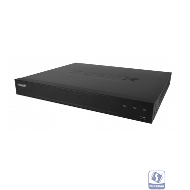 TRASSIR MiniNVR 2216R-16P — Сетевой видеорегистратор для IP-видеокамер (любого поддерживаемого производителя) под управлением TRASSIR на базе ОС Linux c 16-ю портами PoE. Регистрация и воспроизведение