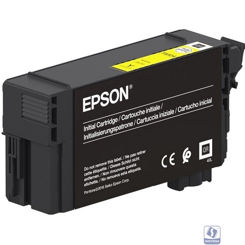 Epson C13T40D440 картридж для Epson для SC-T3100/5100, 50 мл, желтый (LFP)