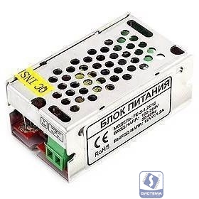 Falcon Eye FE-S-1,25/12 Открытый Блок питания. Входное напряжение 87-264V, Выходное 12V, Номинальный ток 1,25A, Рабочая температура -20 +60С, Габариты H=31/W=39/L=70, Вес 0,15кг.