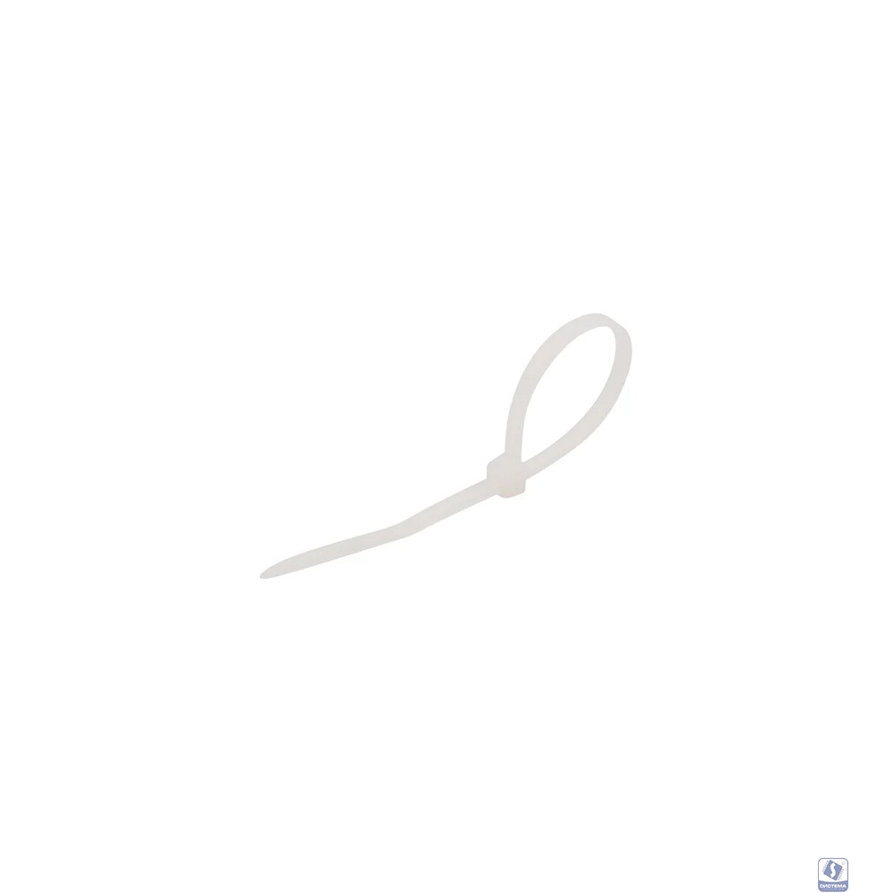 Rexant (07-0100-25) Стяжка кабельная нейлоновая 100x2,5мм, белая (25 шт/уп)