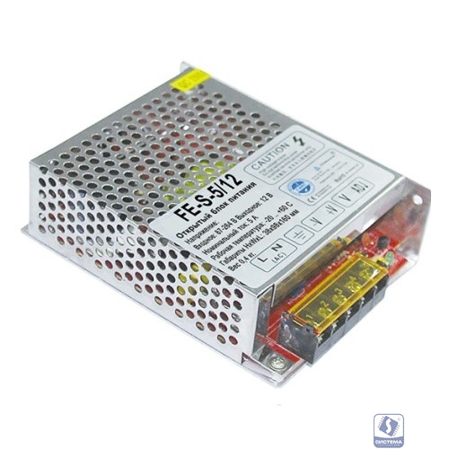 Falcon Eye FE-AN-5/12 Блок питания 12В 5А. Регулировка выходного напряжения. Электронная защита от КЗ