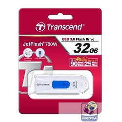 Transcend USB Drive 32Gb JetFlash 790 TS32GJF790W 