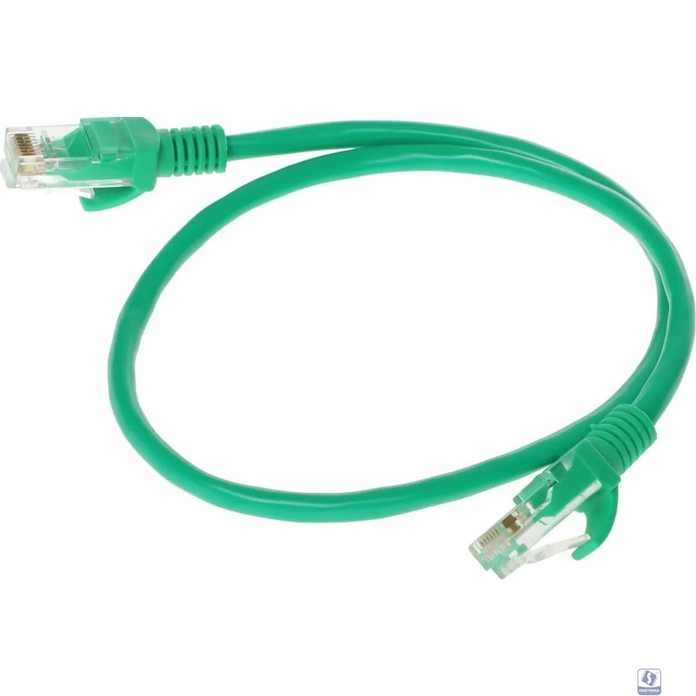 Exegate EX258383RUS Патч-корд UTP кат. 5e,  0.5м Exegate зеленый
