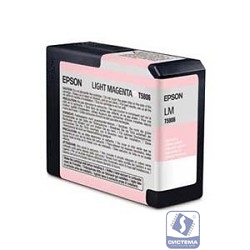 EPSON C13T580B00 Картридж Epson Stylus Pro 3880 насыщенный светло-пурпурный (Vivid Light Magenta) 80 мл.