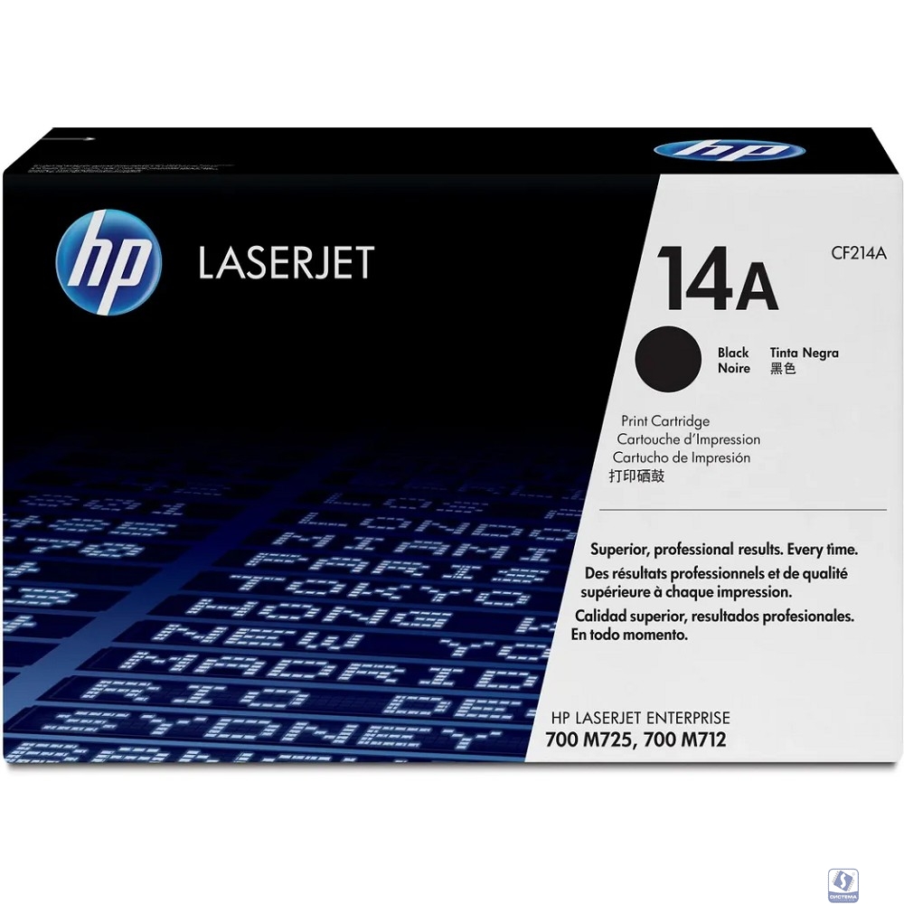 HP CF214A Картридж, Black