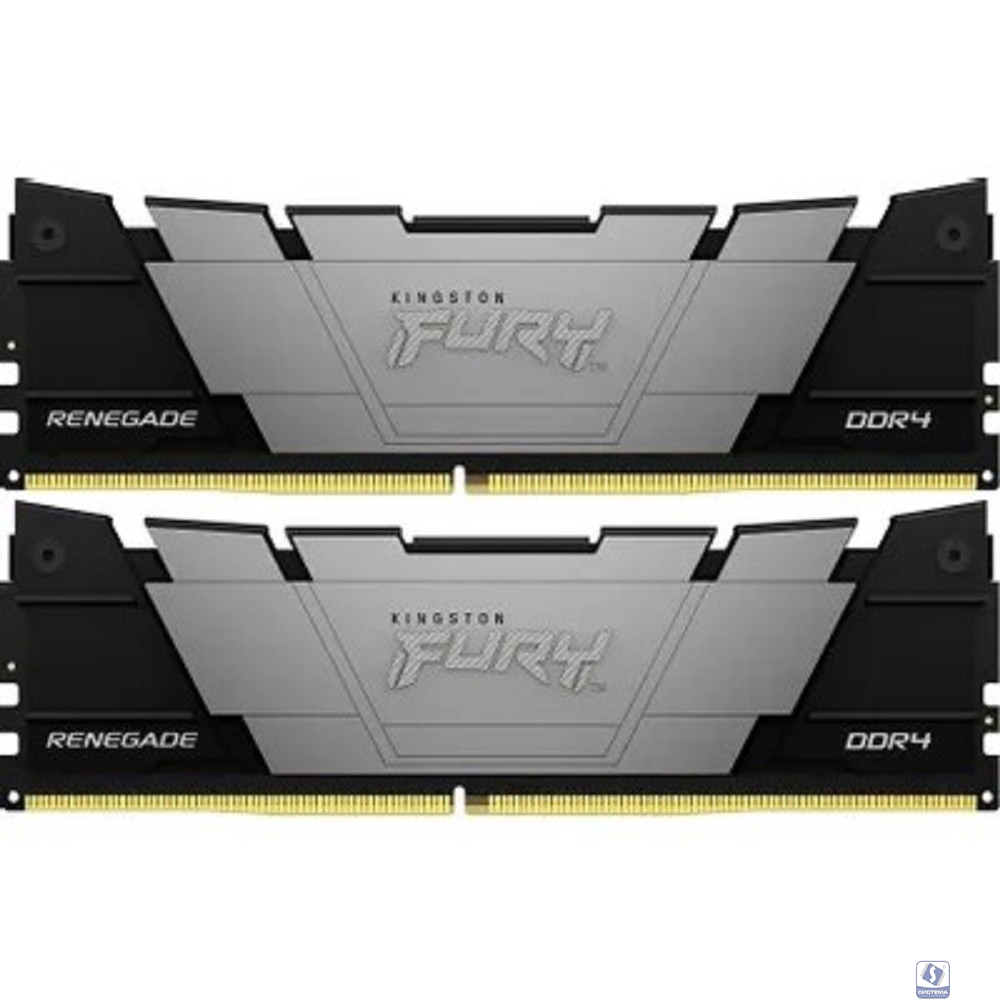 Kingston DDR4 DIMM 2x32GB 3200MHz KF432C16RB2K2/64 Fury Renegade Black RTL Gaming PC4-25600 CL16 