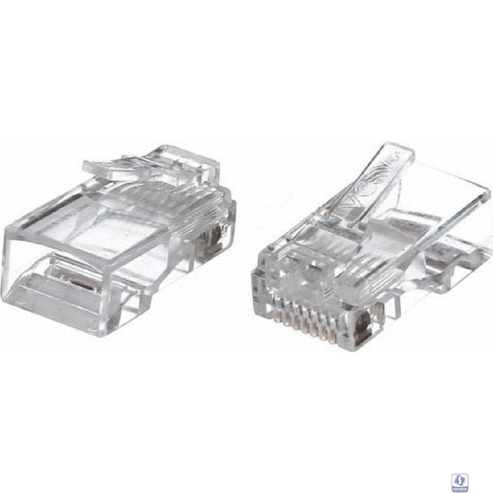 VCOM VNA2200-1/100 Коннекторы RJ-45 для UTP кабеля 5 кат. ( 100 шт.)[6937510884001]