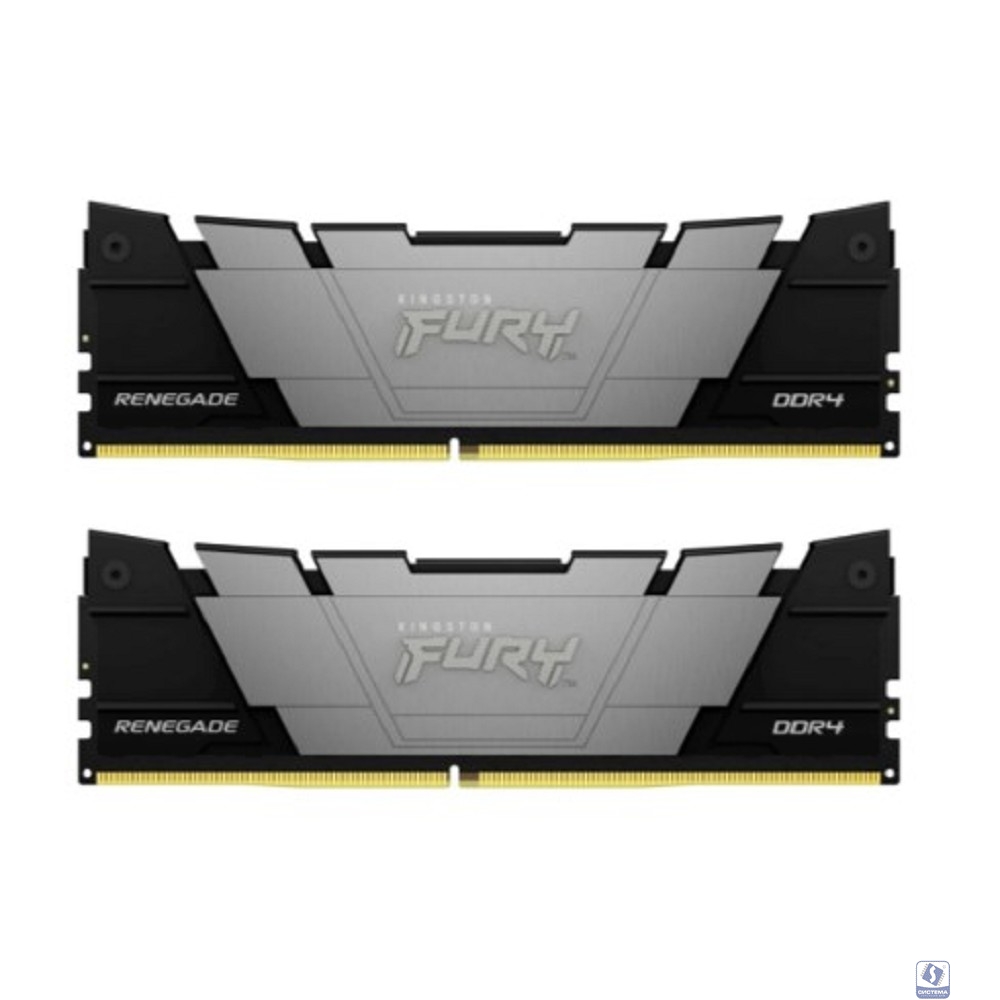 Kingston DDR4 DIMM 32GB 3600MT/s CL16 (Kit of 2)1Gx8 FURYRenegadeBlack [KF436C16RB12K2/32]