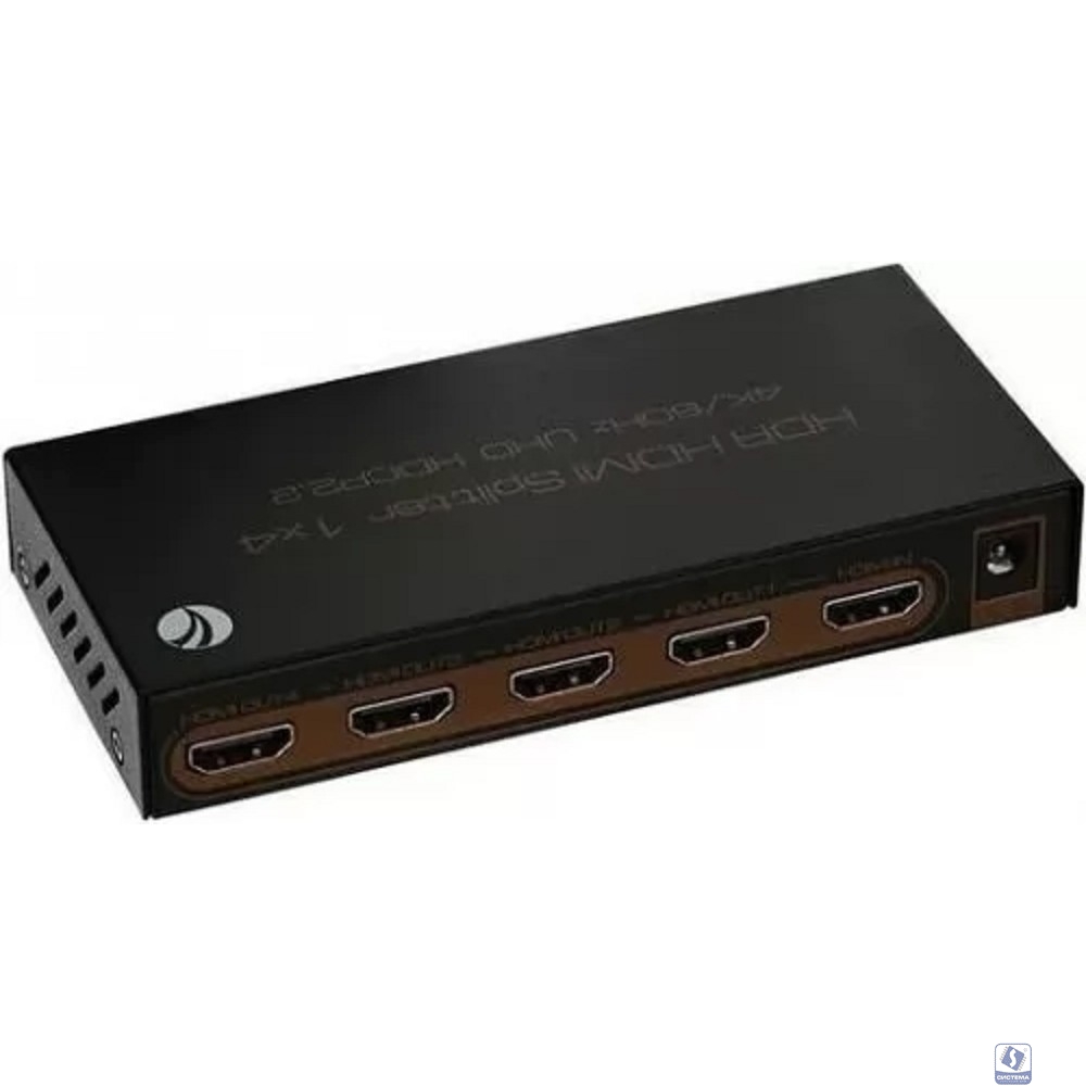 VCOM DD424 Разветвитель HDMI Spliitter 1=>4 2.0v.