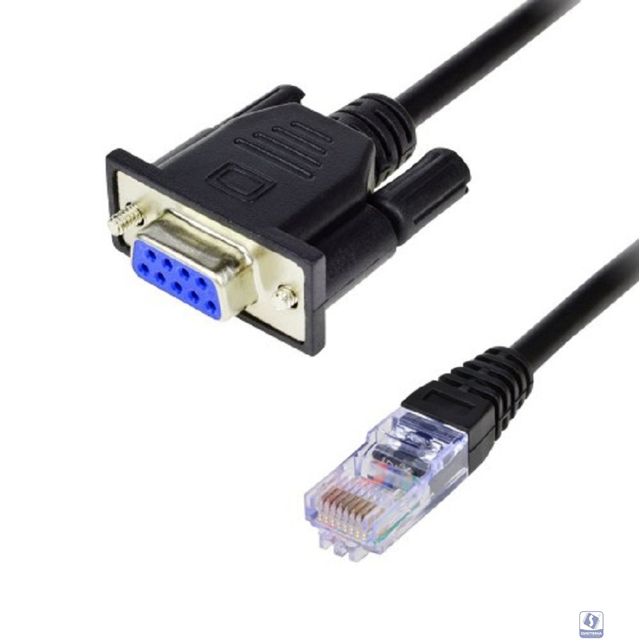 KS-is KS-444-3 Кабель-адаптер RJ45 m DB9 f  3м