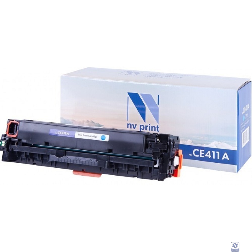 NVPrint CE411A Картридж для HP CLJ Color M351/M451/MFP M375/MFP M475 (2600 к) Cyan