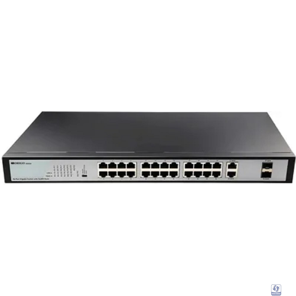 ORIGO OS2228/A1A Неуправляемый коммутатор, 26x1000Base-T, 2x1000Base-X SFP