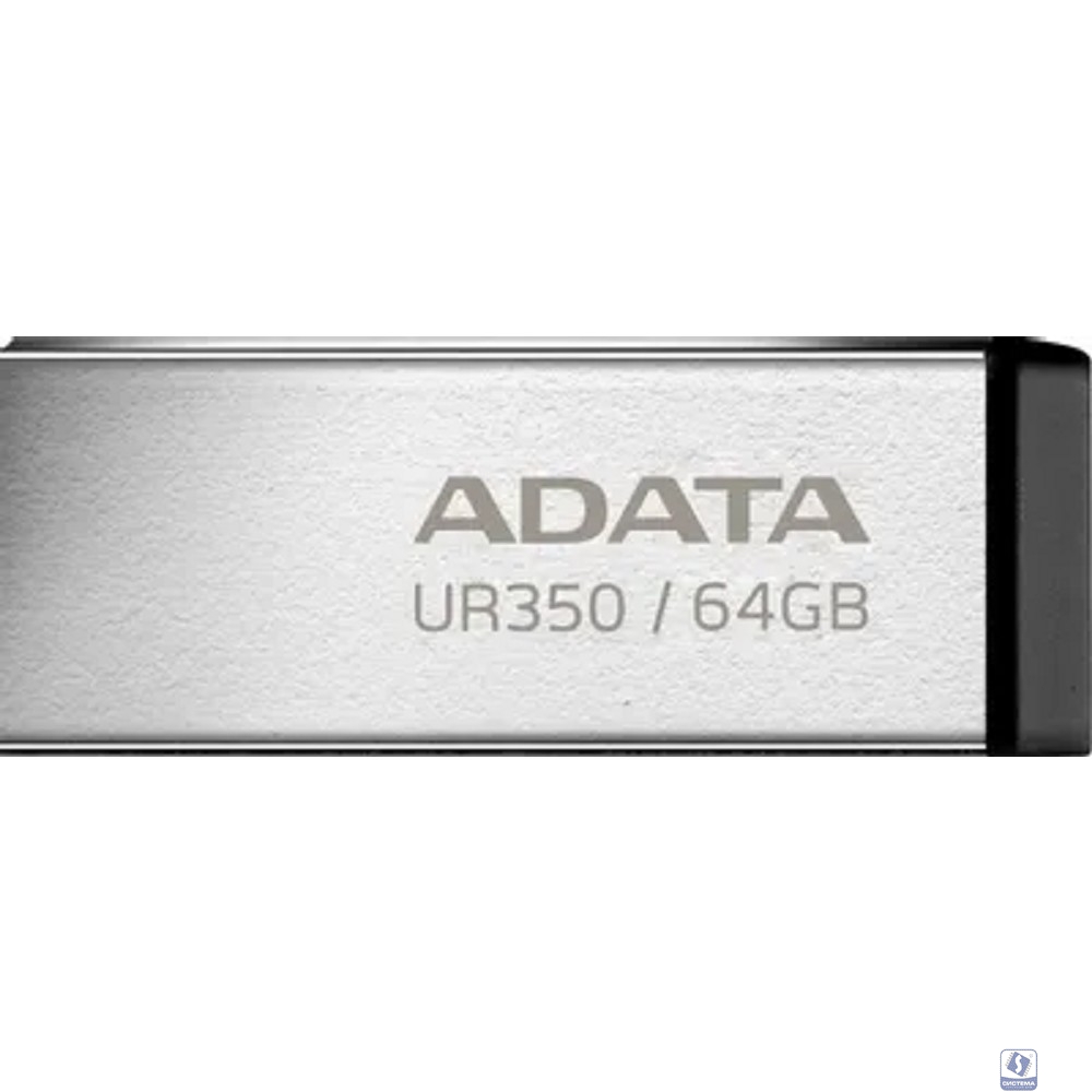 A-DATA Flash Drive 64GB USB3.2  BLACK UR350-64G-RSR/BK 